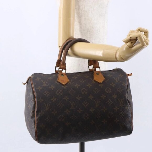 LOUIS VUITTON Monogram Speedy 30 Hand Bag M41526 LV Auth 148730 - Picture 1 of 16